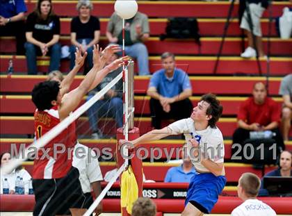 Thumbnail 3 in Rocklin vs. Jesuit (CIF SJS D1 Final) photogallery.