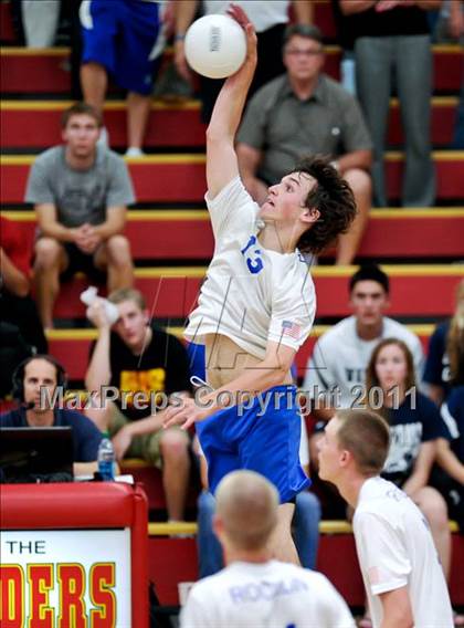Thumbnail 3 in Rocklin vs. Jesuit (CIF SJS D1 Final) photogallery.