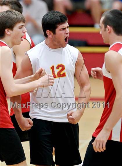 Thumbnail 2 in Rocklin vs. Jesuit (CIF SJS D1 Final) photogallery.