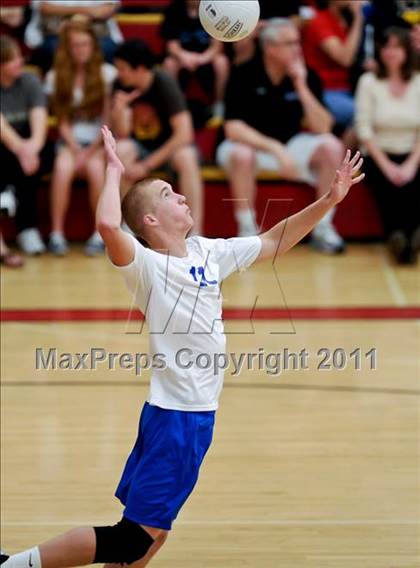 Thumbnail 2 in Rocklin vs. Jesuit (CIF SJS D1 Final) photogallery.