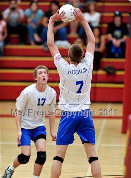 Thumbnail 3 in Rocklin vs. Jesuit (CIF SJS D1 Final) photogallery.