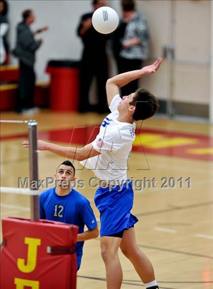 Thumbnail 2 in Rocklin vs. Jesuit (CIF SJS D1 Final) photogallery.