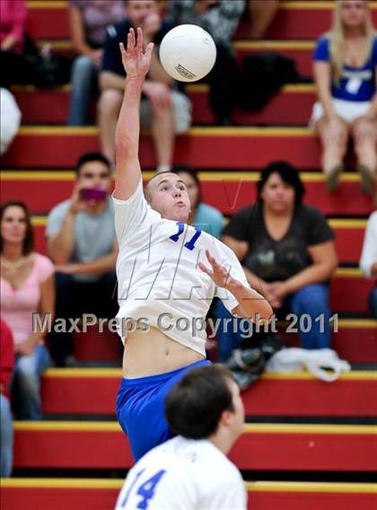 Thumbnail 3 in Rocklin vs. Jesuit (CIF SJS D1 Final) photogallery.