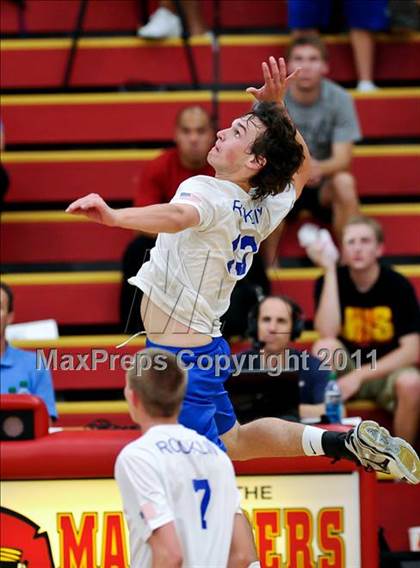 Thumbnail 2 in Rocklin vs. Jesuit (CIF SJS D1 Final) photogallery.