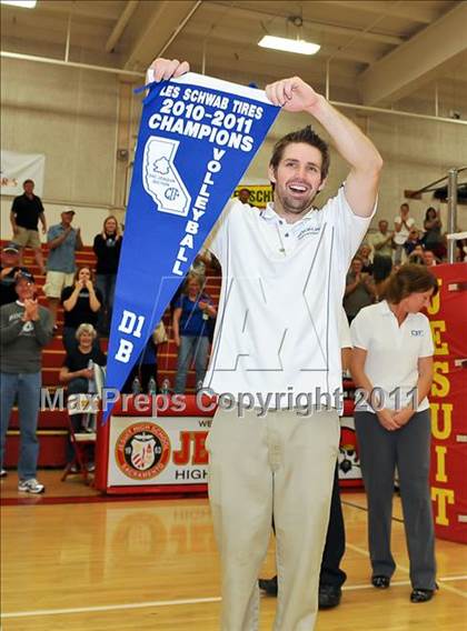 Thumbnail 3 in Rocklin vs. Jesuit (CIF SJS D1 Final) photogallery.