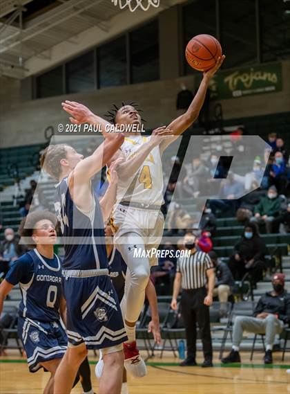 Thumbnail 2 in Gonzaga Prep vs. O'Dea (Hardwood Invite 1st Round) photogallery.