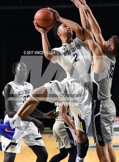 Thumbnail 3 in West Seattle vs. Gonzaga Prep photogallery.