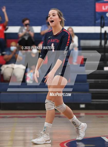 Thumbnail 2 in St. Martin's Episcopal vs. Archbishop Chapelle photogallery.