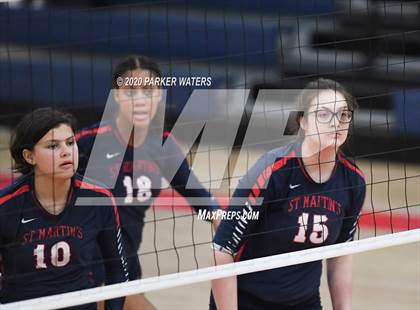 Thumbnail 2 in St. Martin's Episcopal vs. Archbishop Chapelle photogallery.