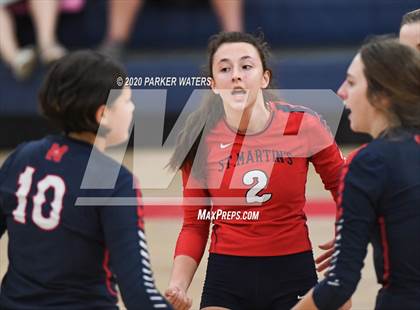 Thumbnail 1 in St. Martin's Episcopal vs. Archbishop Chapelle photogallery.