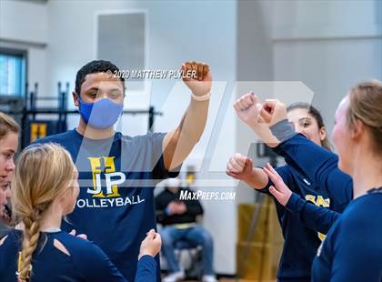Thumbnail 1 in Greenfield vs John Paul II Catholic (CPIC Conference Tournament Finals) photogallery.