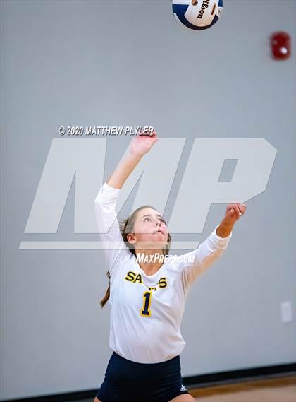 Thumbnail 3 in Greenfield vs John Paul II Catholic (CPIC Conference Tournament Finals) photogallery.
