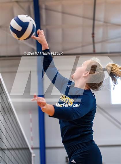 Thumbnail 2 in Greenfield vs John Paul II Catholic (CPIC Conference Tournament Finals) photogallery.