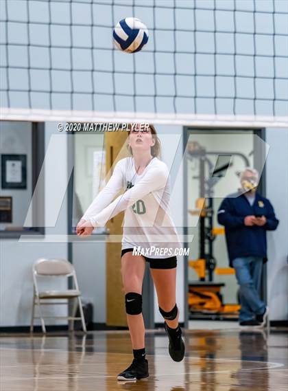 Thumbnail 2 in Greenfield vs John Paul II Catholic (CPIC Conference Tournament Finals) photogallery.