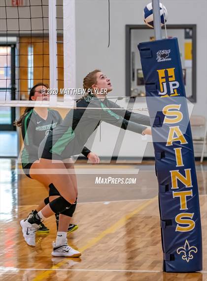Thumbnail 3 in Greenfield vs John Paul II Catholic (CPIC Conference Tournament Finals) photogallery.