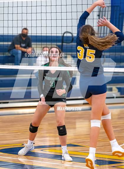 Thumbnail 3 in Greenfield vs John Paul II Catholic (CPIC Conference Tournament Finals) photogallery.