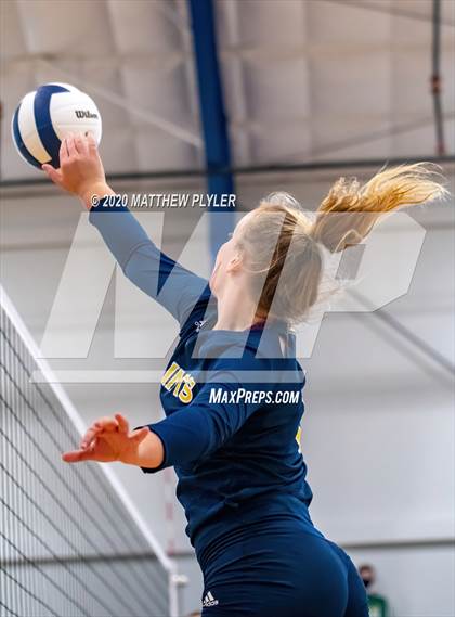 Thumbnail 2 in Greenfield vs John Paul II Catholic (CPIC Conference Tournament Finals) photogallery.
