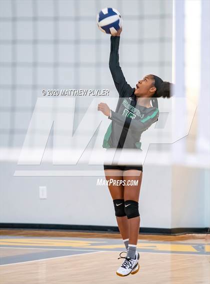 Thumbnail 2 in Greenfield vs John Paul II Catholic (CPIC Conference Tournament Finals) photogallery.