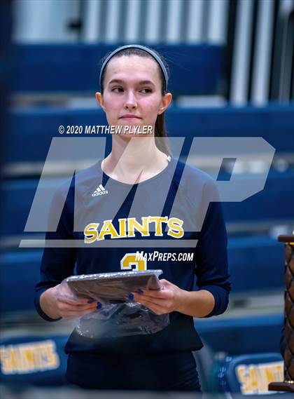 Thumbnail 2 in Greenfield vs John Paul II Catholic (CPIC Conference Tournament Finals) photogallery.