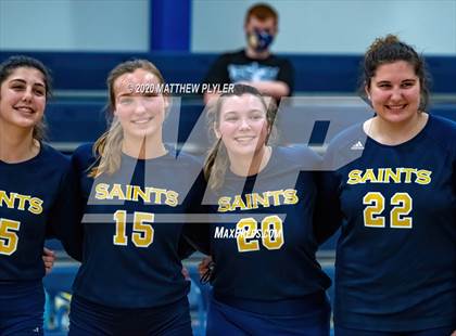 Thumbnail 3 in Greenfield vs John Paul II Catholic (CPIC Conference Tournament Finals) photogallery.
