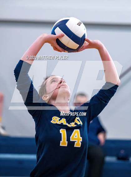 Thumbnail 1 in Greenfield vs John Paul II Catholic (CPIC Conference Tournament Finals) photogallery.