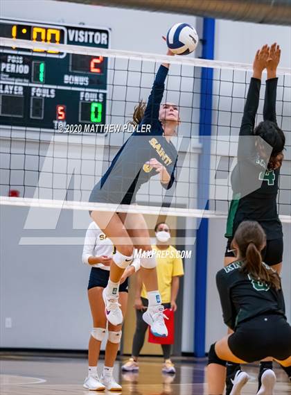 Thumbnail 3 in Greenfield vs John Paul II Catholic (CPIC Conference Tournament Finals) photogallery.