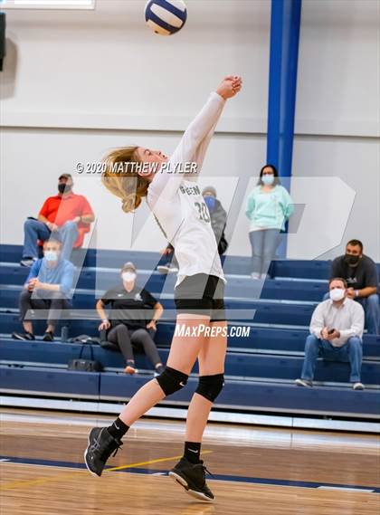 Thumbnail 2 in Greenfield vs John Paul II Catholic (CPIC Conference Tournament Finals) photogallery.