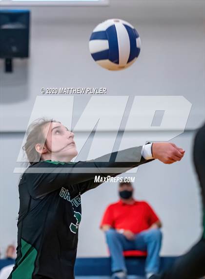 Thumbnail 3 in Greenfield vs John Paul II Catholic (CPIC Conference Tournament Finals) photogallery.