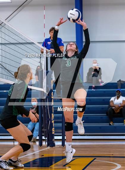 Thumbnail 1 in Greenfield vs John Paul II Catholic (CPIC Conference Tournament Finals) photogallery.
