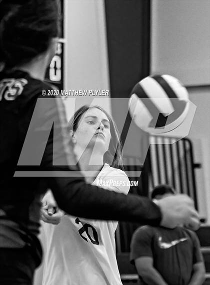 Thumbnail 1 in Greenfield vs John Paul II Catholic (CPIC Conference Tournament Finals) photogallery.
