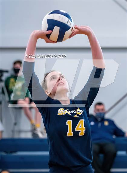 Thumbnail 3 in Greenfield vs John Paul II Catholic (CPIC Conference Tournament Finals) photogallery.