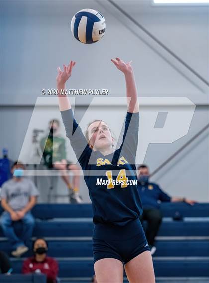 Thumbnail 1 in Greenfield vs John Paul II Catholic (CPIC Conference Tournament Finals) photogallery.