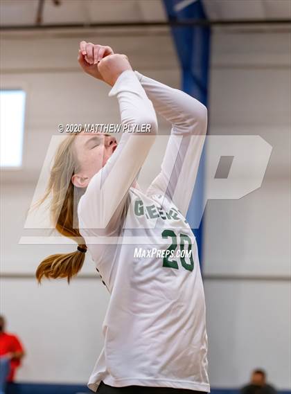 Thumbnail 3 in Greenfield vs John Paul II Catholic (CPIC Conference Tournament Finals) photogallery.