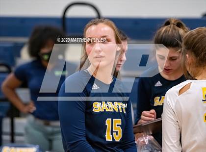 Thumbnail 3 in Greenfield vs John Paul II Catholic (CPIC Conference Tournament Finals) photogallery.