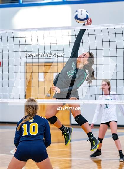 Thumbnail 2 in Greenfield vs John Paul II Catholic (CPIC Conference Tournament Finals) photogallery.