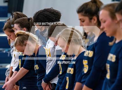 Thumbnail 3 in Greenfield vs John Paul II Catholic (CPIC Conference Tournament Finals) photogallery.