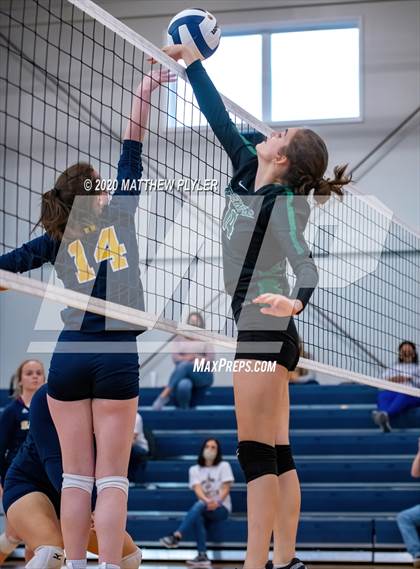 Thumbnail 2 in Greenfield vs John Paul II Catholic (CPIC Conference Tournament Finals) photogallery.
