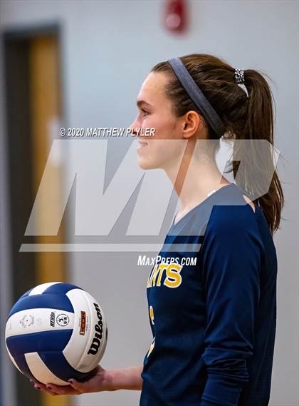 Thumbnail 2 in Greenfield vs John Paul II Catholic (CPIC Conference Tournament Finals) photogallery.