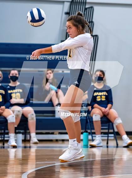 Thumbnail 2 in Greenfield vs John Paul II Catholic (CPIC Conference Tournament Finals) photogallery.