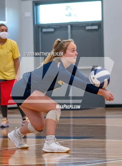 Thumbnail 2 in Greenfield vs John Paul II Catholic (CPIC Conference Tournament Finals) photogallery.