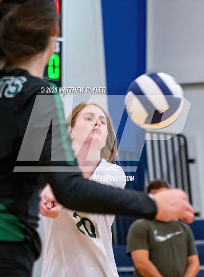Thumbnail 3 in Greenfield vs John Paul II Catholic (CPIC Conference Tournament Finals) photogallery.