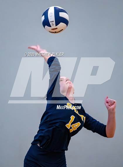 Thumbnail 3 in Greenfield vs John Paul II Catholic (CPIC Conference Tournament Finals) photogallery.