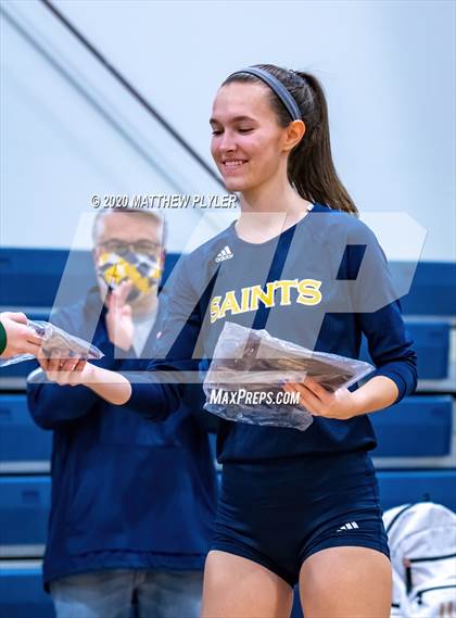 Thumbnail 1 in Greenfield vs John Paul II Catholic (CPIC Conference Tournament Finals) photogallery.