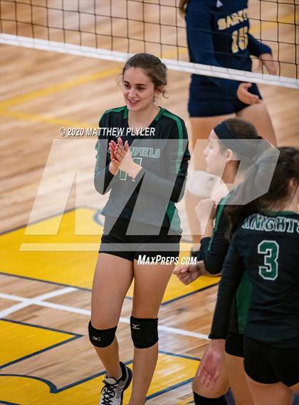 Thumbnail 1 in Greenfield vs John Paul II Catholic (CPIC Conference Tournament Finals) photogallery.