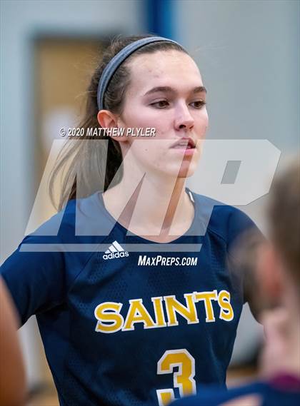 Thumbnail 1 in Greenfield vs John Paul II Catholic (CPIC Conference Tournament Finals) photogallery.