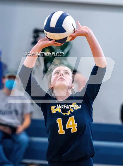 Thumbnail 3 in Greenfield vs John Paul II Catholic (CPIC Conference Tournament Finals) photogallery.