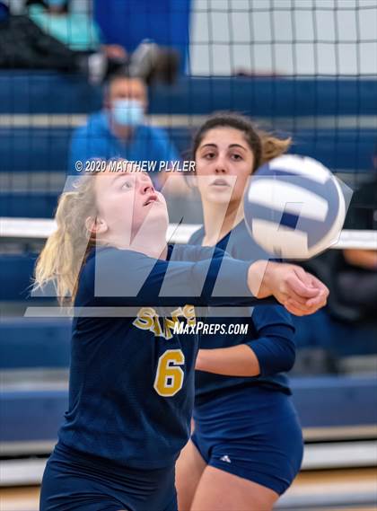 Thumbnail 1 in Greenfield vs John Paul II Catholic (CPIC Conference Tournament Finals) photogallery.