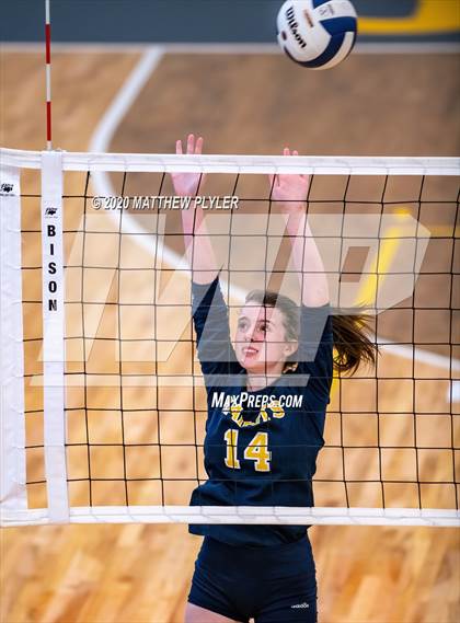 Thumbnail 1 in Greenfield vs John Paul II Catholic (CPIC Conference Tournament Finals) photogallery.