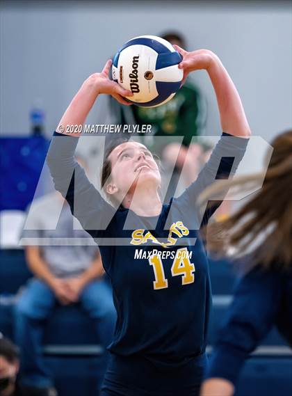 Thumbnail 3 in Greenfield vs John Paul II Catholic (CPIC Conference Tournament Finals) photogallery.