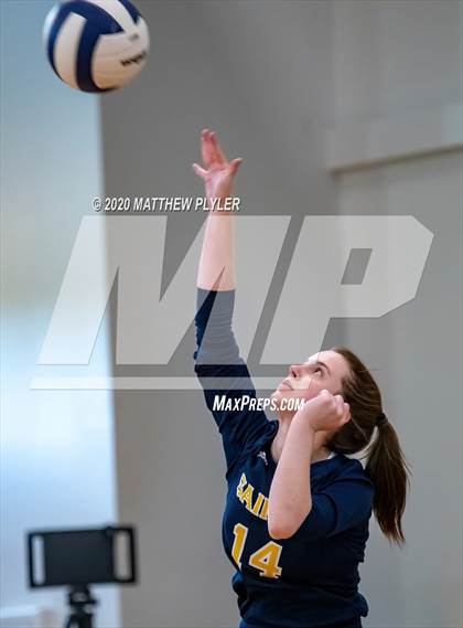 Thumbnail 1 in Greenfield vs John Paul II Catholic (CPIC Conference Tournament Finals) photogallery.